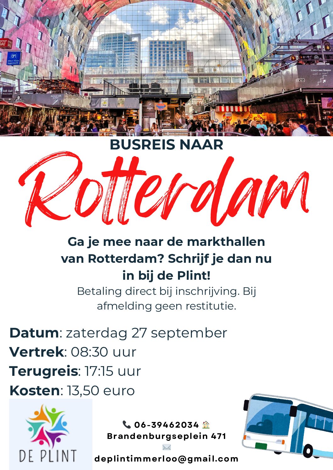 Busreis Rotterdam